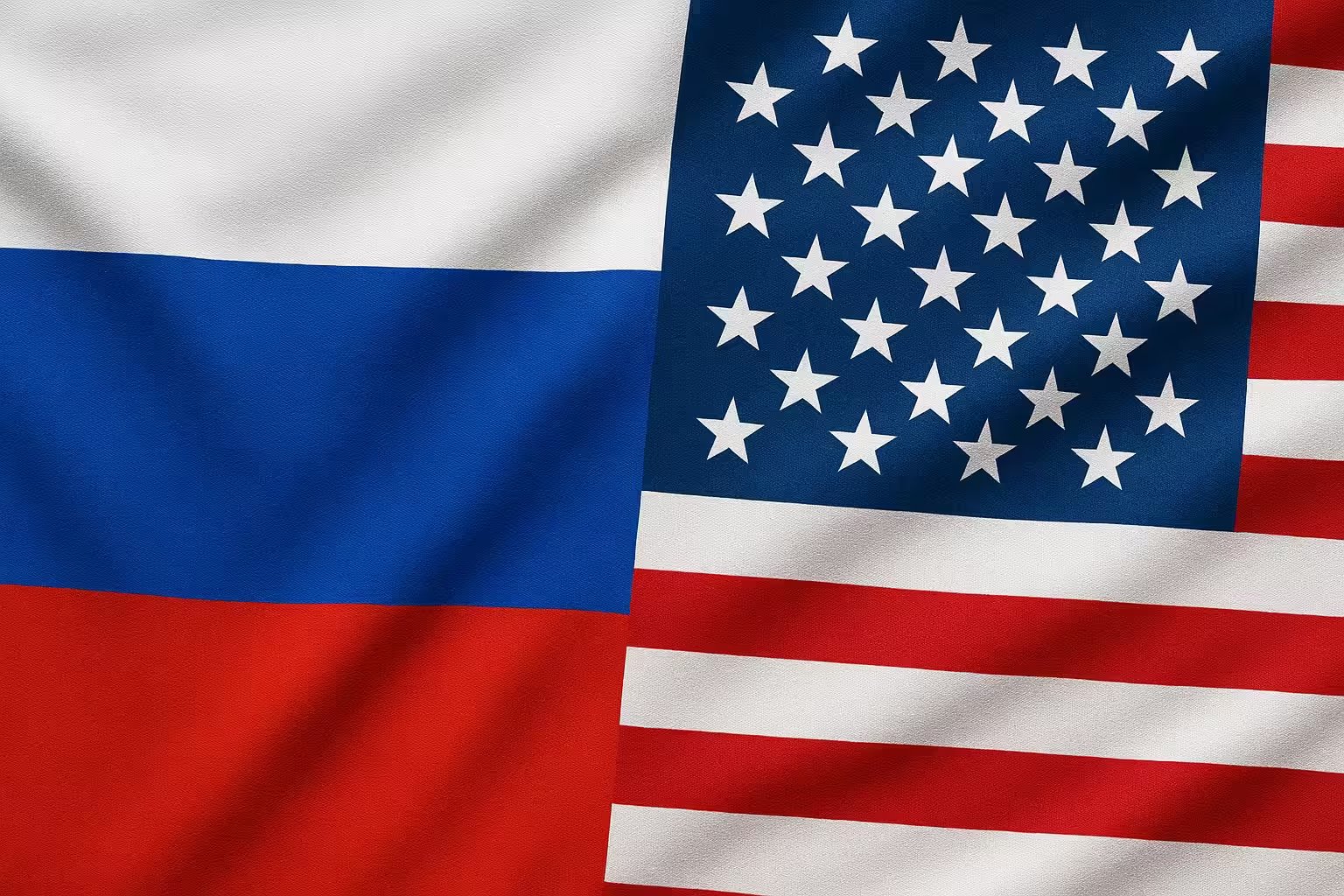 Matryoshka doll and American flag