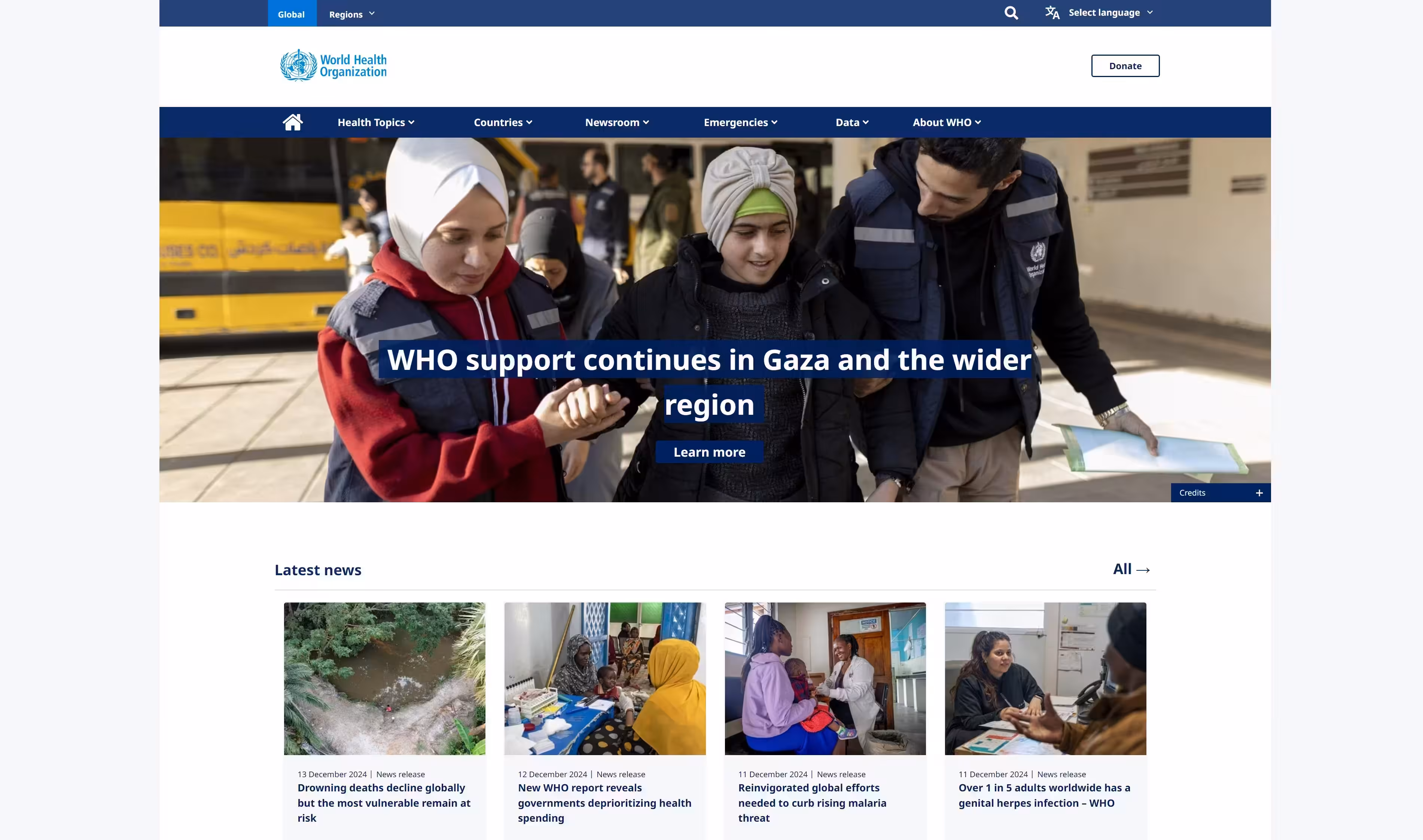World Health Organization (WHO) - The World Health Organization (WHO) is a specialized agency of the United Nations responsible for international public health. It provides global leadership in health matters, shapes the health research agenda, and establishes standards for health practices. | Psychology Tool Screenshot